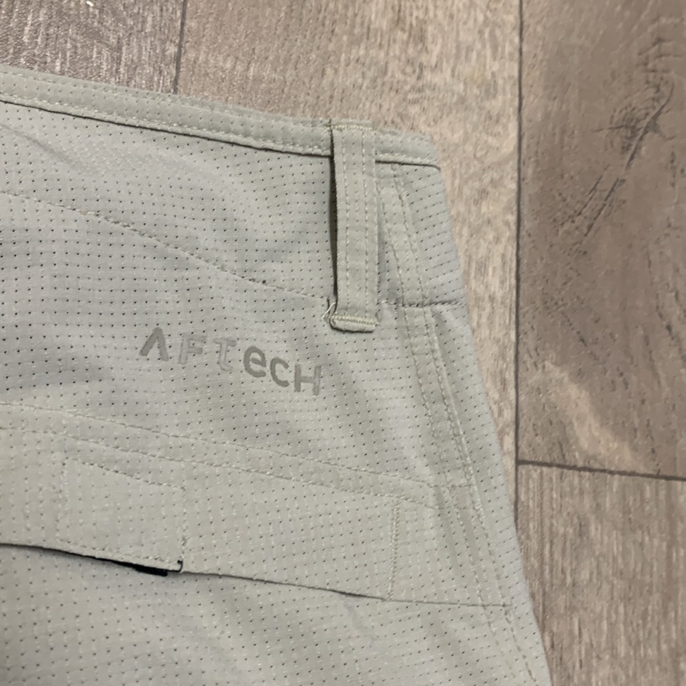 Mens AFTCO AFTECH Fishing Performance Utility Cargo Shorts - Picture 8 of 8